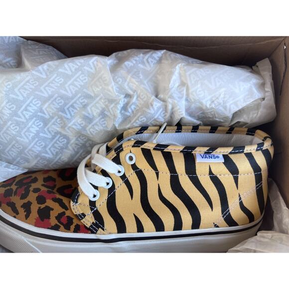 VANS Mens 9 Chukka 49 Dx Anaheim Factory Collection Print Mix Flax Womens 10.5 - Picture 11 of 14